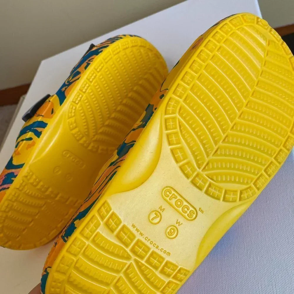 NWT Diplo  x Croc Sandals Rare Size 9 W 7 M